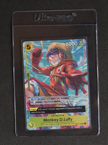2025 One Piece Illustration Box Vol. 3 Promo #OP07-109 Monkey D. Luffy — front