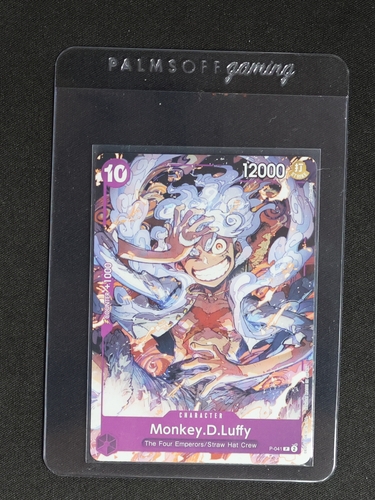 2024 One Piece Card Game Promo #P-041 Monkey.D.Luffy Gear 5 — front
