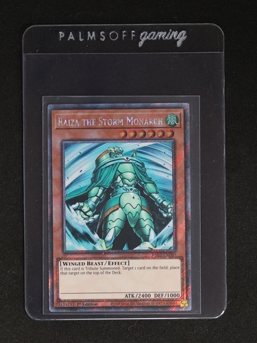 2007 Yu-Gi-Oh! FOTB-EN026 Raiza the Storm Monarch — front