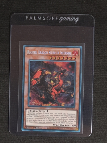 Yu-Gi-Oh! RA03-EN010 Blaster, Dragon Ruler of Infernos — front