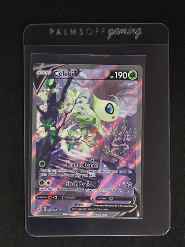 2021 Pokémon Fusion Strike #245 Celebi V — front