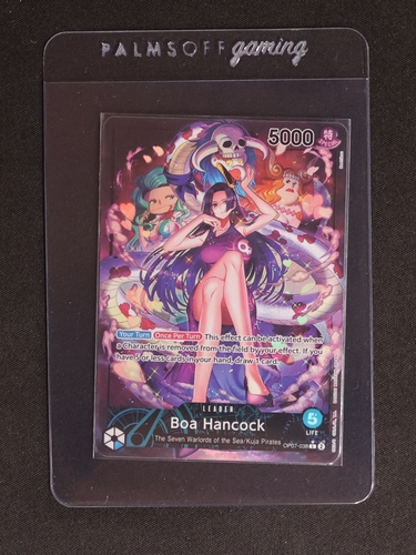 2024 One Piece Card Game OP07-038 Boa Hancock Alternate Art — front