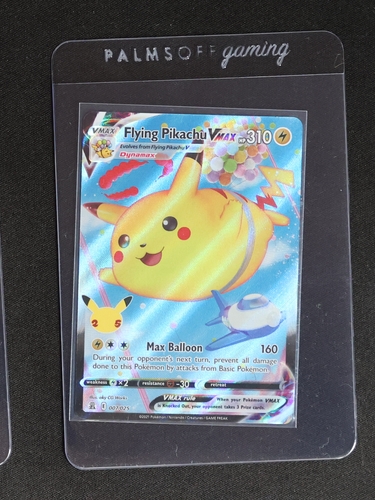 2021 Pokémon Celebrations #007 Flying Pikachu VMAX — front