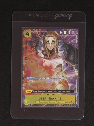 2024 One Piece Card Game OP10-109 Basil Hawkins — front