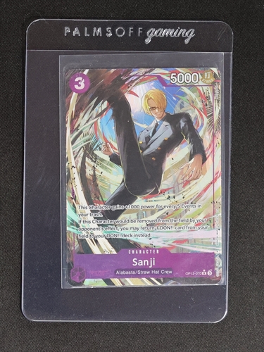 2025 One Piece Legacy of the Master #OP12-070 Sanji Alternate Art — front