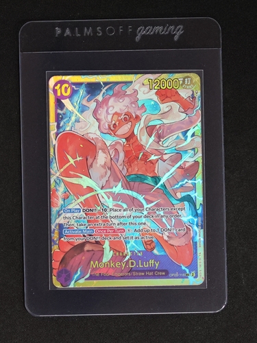 2023 One Piece OP05-119 Monkey D. Luffy Awakening of the New Era Secret Rare — front