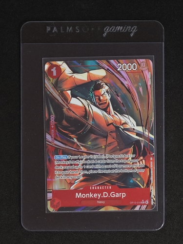 2023 One Piece OP13-016 Monkey D. Garp Alternate Art Carrying On His Will — front