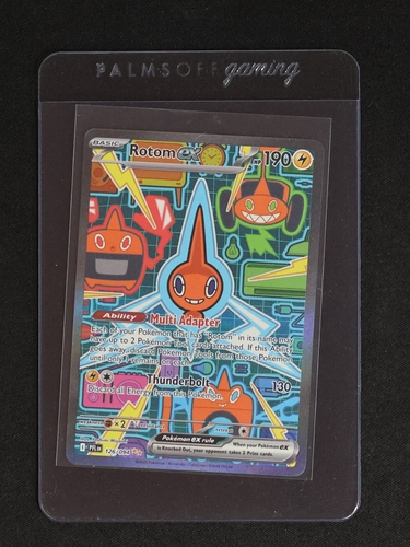 2025 Pokemon TCG Phantasmal Flames #126/094 Rotom ex Special Illustration Rare — front