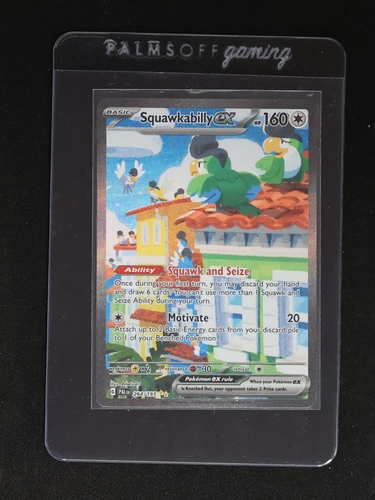 2023 Pokémon TCG Paldea Evolved #264 Squawkabilly EX — front
