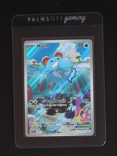 2023 Pokémon Paldea Evolved #204 Marill Illustration Rare Holo — front