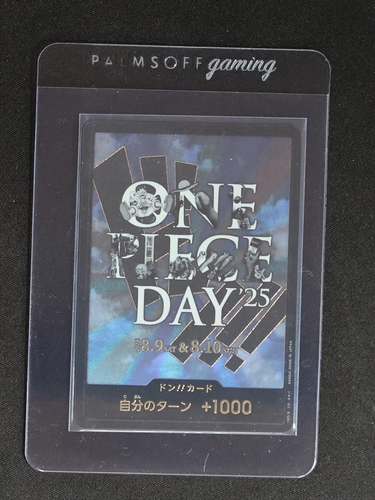 2025 Palmsoft Gaming One Piece Day '25 Don!! Card — front