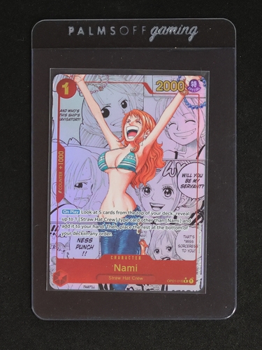 2024 One Piece PRB01-PREM BOOSTER #016 Nami — front