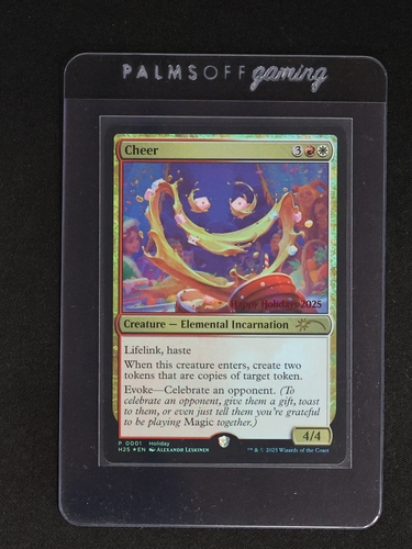 2025 Magic The Gathering #0001 Cheer — front