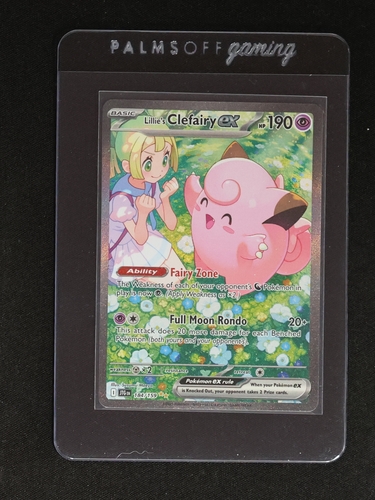 2025 Pokemon Journey Together #184 Lillie's Clefairy ex — front