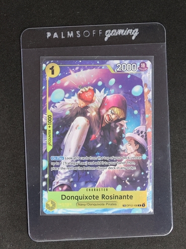 One Piece OP12-108 Donquixote Rosinante — front