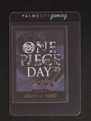 2025 One Piece Card Game ONE PIECE DAY'25 DON!! Card — front