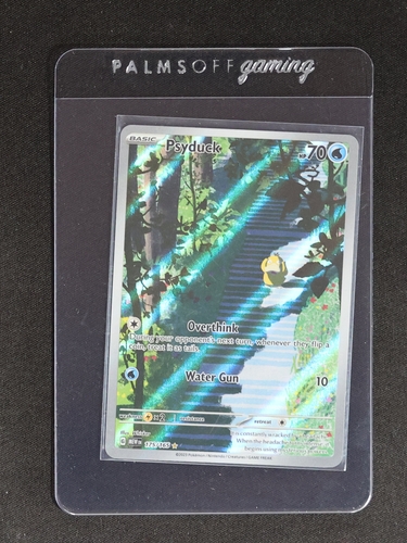2023 Pokémon Scarlet & Violet #175 Psyduck Illustration Rare — front