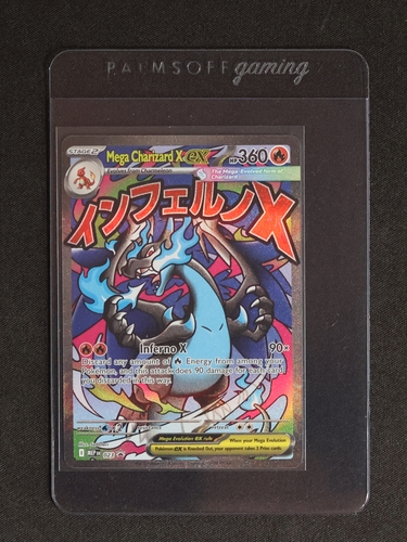 2025 Pokémon Mega Charizard X ex #023 Mega Evolution Promo Holo — front