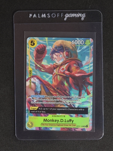 2025 One Piece Illustration Box Vol. 3 #109 Monkey D. Luffy — front