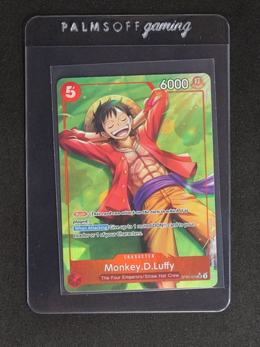 2025 One Piece Card Game #ST21-014 Monkey D. Luffy — front