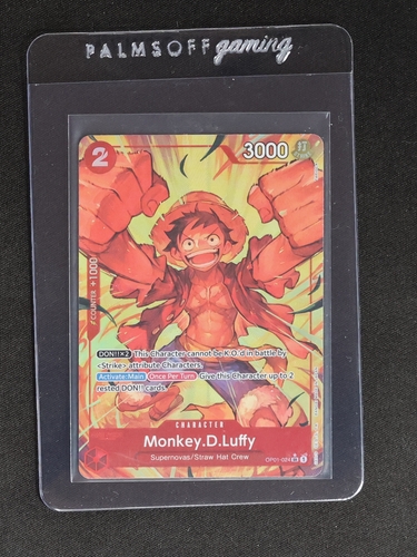 2024 One Piece Card Game OP01-024 Monkey D. Luffy — front