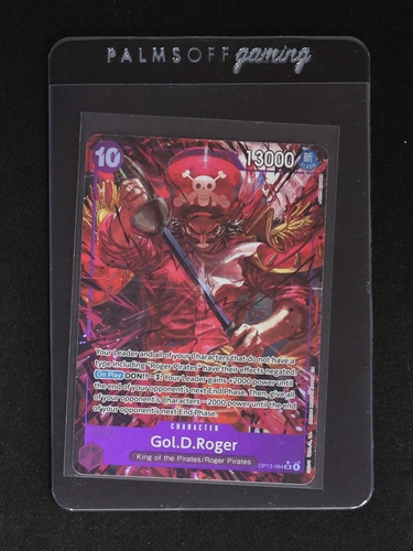 2025 One Piece Card Game OP13-064 Gol D. Roger Carrying On His Will — front