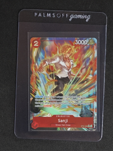 One Piece Card Game ST21-003 Sanji — front
