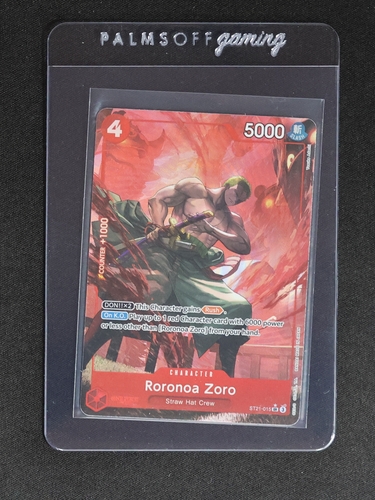 2025 One Piece Starter Deck EX #ST21-015 Roronoa Zoro — front