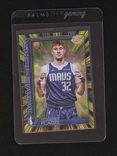 2025-26 Topps Chrome Radiating Rookie #RR-4 Cooper Flagg — front