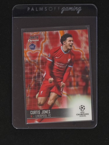 2020-21 Topps Stadium Club Chrome UEFA #23 Curtis Jones — front