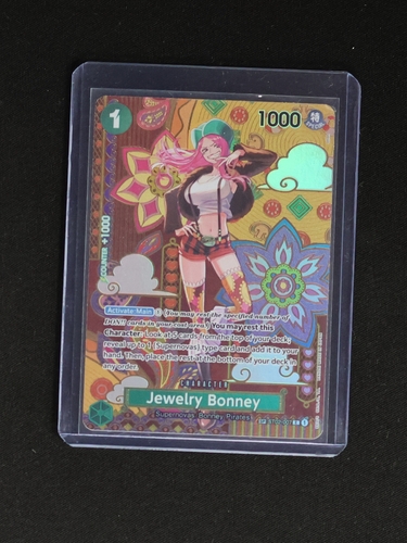 2024 One Piece ST02-007 Jewelry Bonney Special Alternate Art — front