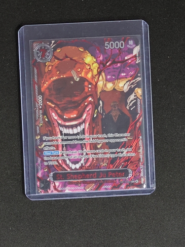 One Piece TCG OP13-084 St. Shepherd Ju Peter — front