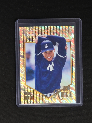 1996 Pinnacle Summit #1st Rookie Derek Jeter — front