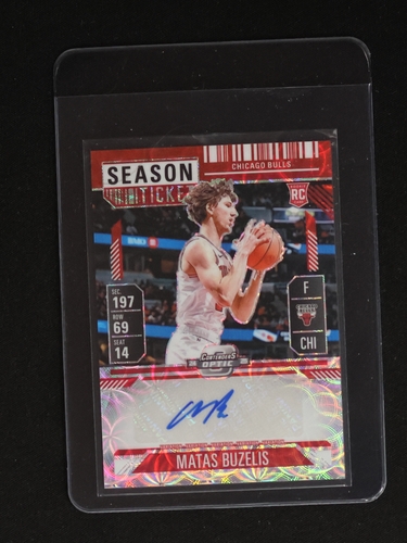 2024-25 Panini Mosaic #Season Ticket Variation Matas Buzelis — front