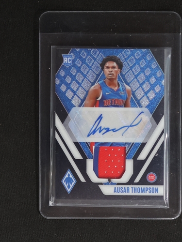2023-24 Panini Phoenix Rookie Jersey Autographs Ausar Thompson — front