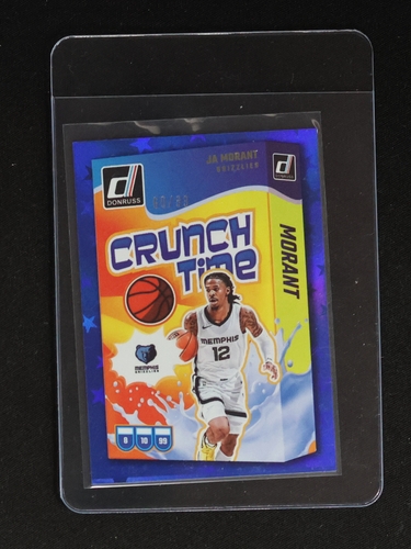 2024-25 Panini Donruss #11 Ja Morant Crunch Time — front