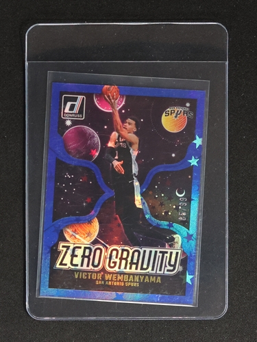 2024-25 Panini Donruss #10 Victor Wembanyama Zero Gravity — front