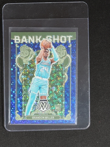 2023-24 Panini Mosaic #14 Brandon Miller Bank Shot RC Charlotte Hornets — front
