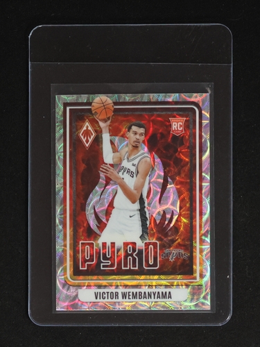 2023-24 Panini Phoenix Pyro #5 Victor Wembanyama — front