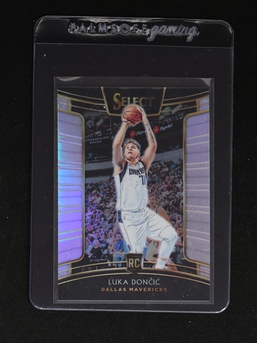 2018 Panini Select #25 Luka Dončić Rookie Card — front