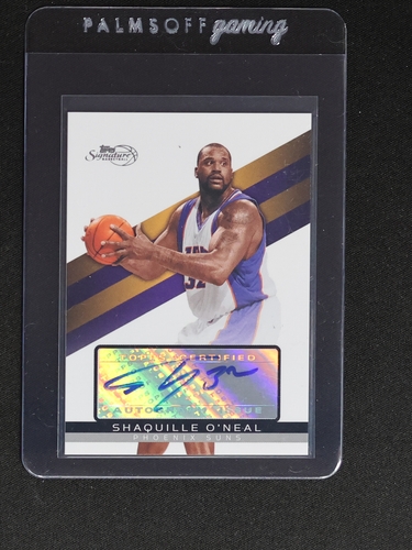 2008-09 Topps Signature #SO Shaquille O'Neal — front