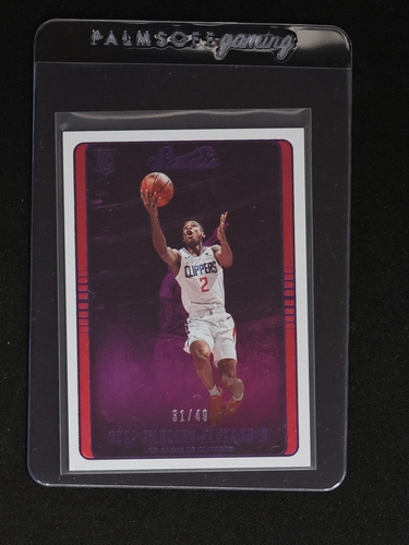 2018-19 Panini Chronicles Studio #300 Shai Gilgeous-Alexander Rookie — front