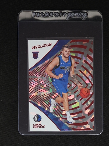 2018-19 Panini Revolution #128 Luka Doncic Rookie Card — front