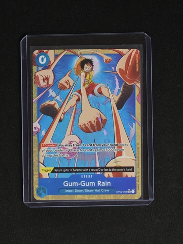2022 One Piece TCG OP02-068 Gum-Gum Rain — front