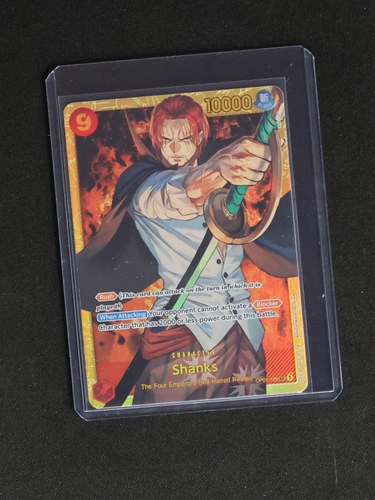 2022 One Piece OP01-120 Shanks Secret Rare — front