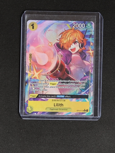 One Piece Card Game OP13-113 Lilith Carrying On His Will — front