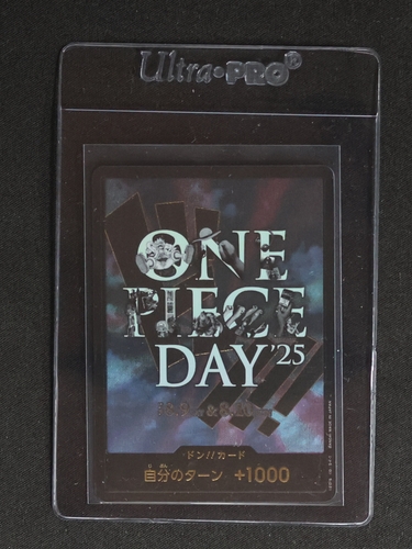 2025 One Piece Day '25 Don Promo Card — front