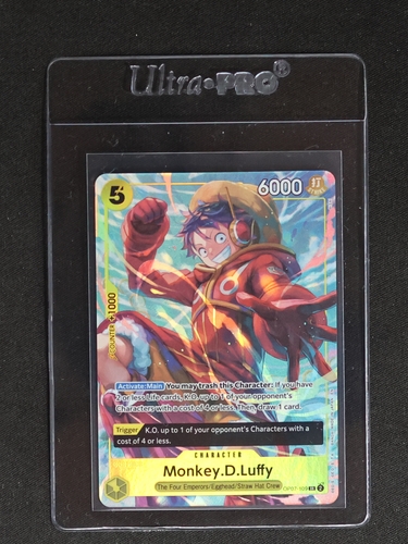 2025 One Piece #OP07-109 Monkey D. Luffy Illustration Box Vol. 3 — front