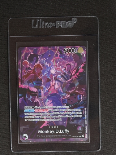 2025 One Piece TCG 2nd Anniversary Set #061 Monkey.D.Luffy — front