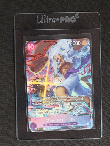 2025 One Piece OP05-119 Monkey D. Luffy 2nd Anniversary Set Promo — front